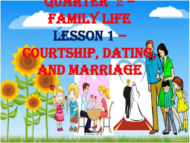 dating courtship and marriage ppt